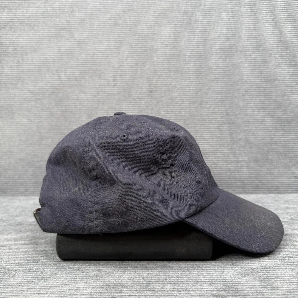 Polo Ralph Lauren Mens Navy Blue Gold Pony Logo‎ Adjustable Baseball Cap Hat